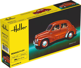 Heller Renault 4 CV - Modelbil 1:43