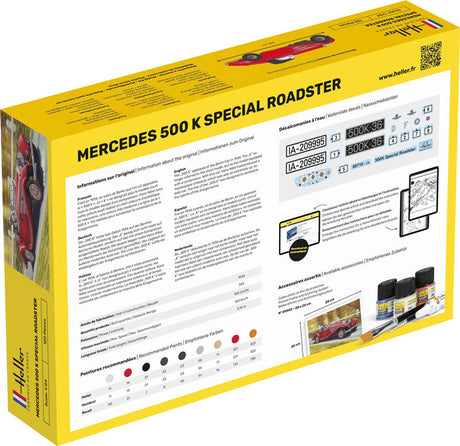 Heller 500 K Special Roadster - Modelbil 1:24