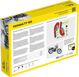 Heller Yamaha TY 125- 1:8 modelmotorcykel