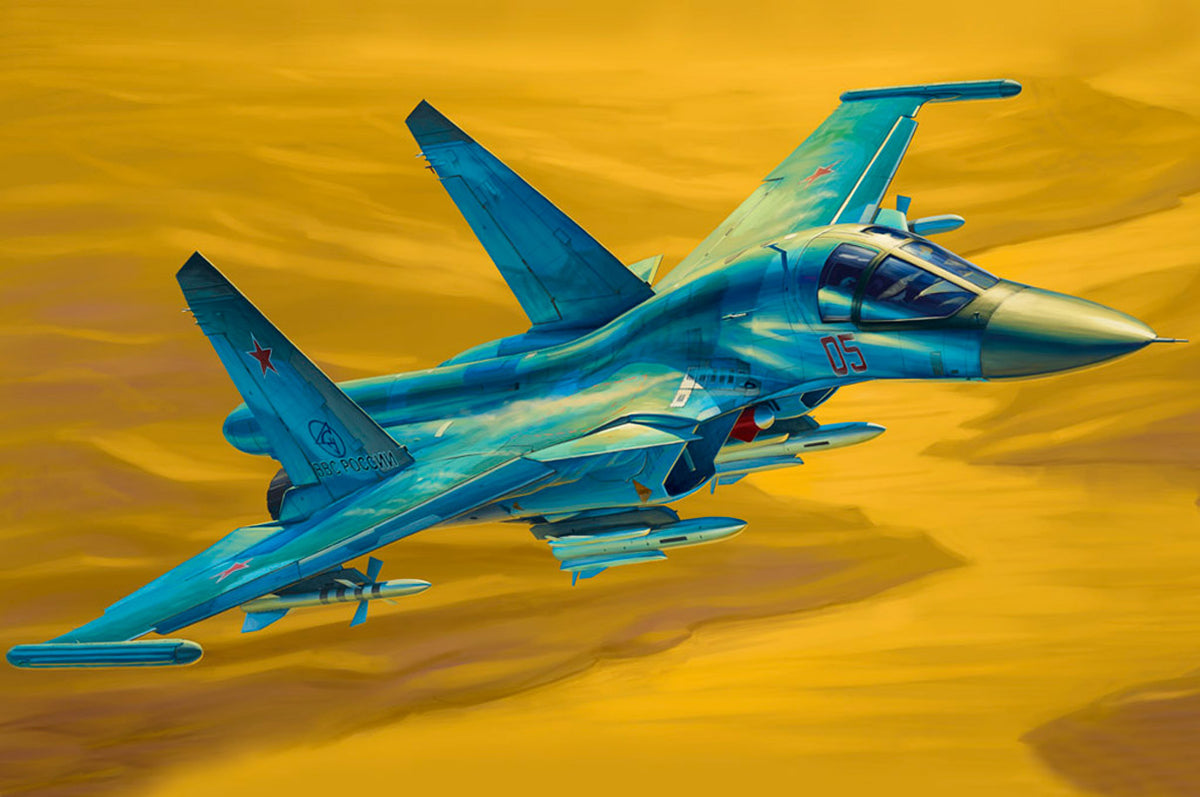 Hobby Boss Russian Su-34 Fullback Fighter-Bomber 1:48 modelfly
