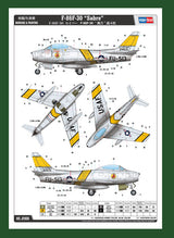 Hobby Boss F-86F Sabre 1:18 - Modelfly