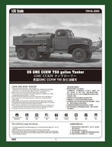 Hobby Boss US GMC CCKW 750 gallon Tanker 1:35 modellastbil