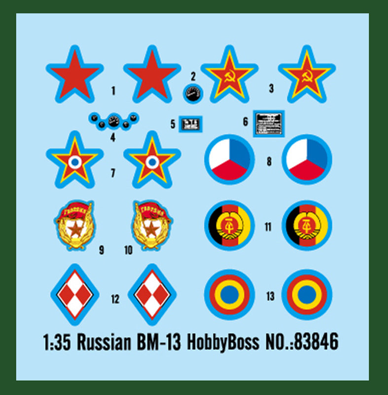 Hobby Boss Russian BM-13 1:35 modellastbil
