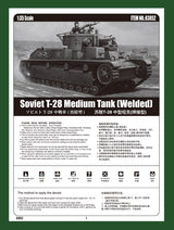 Hobby Boss Soviet T-28 Medium Tank 1:35 - Modelkampvogn