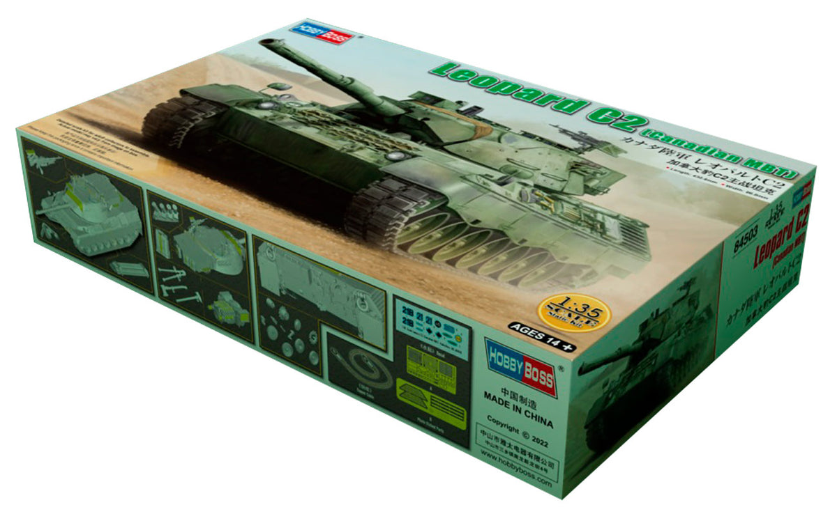Hobby Boss Leopard C2 Canadian MBT 1:35 - Modelkampvogn