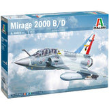 Italeri 1:72 Mirage 2000 B/D - 1/72 Modelfly