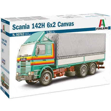 Italeri 1:24 Scania 142H 6x2 Canvas - 1/24 Modellastbil
