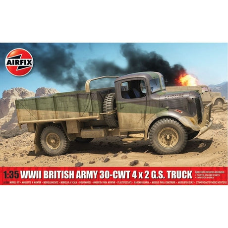 Airfix WWII British Army 30-cwt 4x2 GS Truck i 1:35