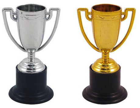 Mini Pokal 10 cm Guld eller sølv