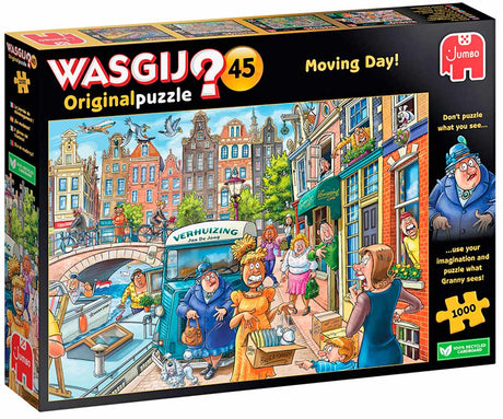 Wasgij Original 45 - Moving day 1000 brikker