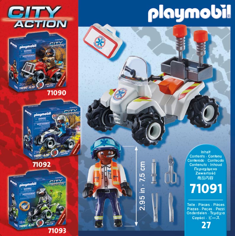 Playmobil 71091 - Medical Quad