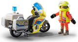 Playmobil 71205 Læge Motorcykel med blinklys