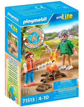 Playmobil 71513 - Lejrbål