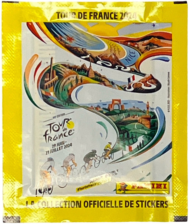 Tour de France 2024 sticker booster