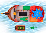 Dickie toys piratskib med lyd og lys