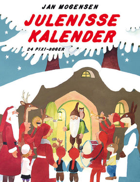 Pixi julekalender med 24 bøger