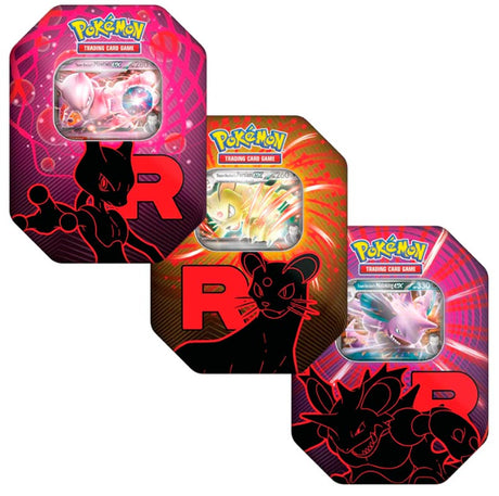 Pokémon Team Rocket ex Tin