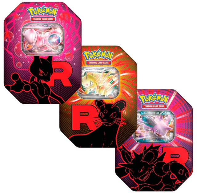 Pokémon Team Rocket ex Tin