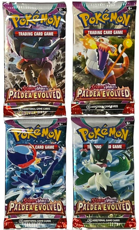Pokémom Scarlet & Violet paldea evolvede booster