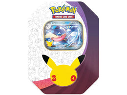 Pokémon 30th Celebration ex Tin – Sylveon/Greninja ass. Forudbestilling