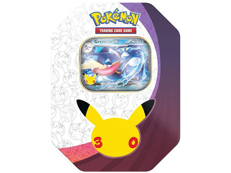 Pokémon 30th Celebration ex Tin – Sylveon/Greninja ass. Forudbestilling