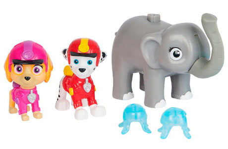 Paw Patrol Jungle Pups - Marshall, Skye & elefant