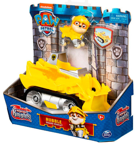 Paw Patrol knights - Rubble vehicle