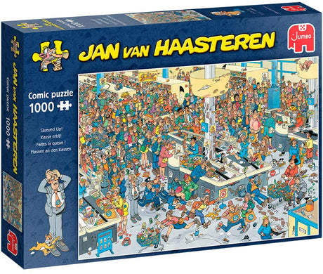 Jan Van Haasteren Queued up 1000 brikker