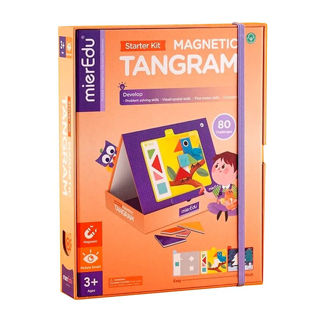 mierEdu Magnetbog Tangram Start-sæt til Børn