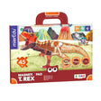 mierEdu Magnetisk Legetavle med T-Rex Motiver