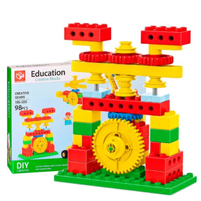 Creative Blocks Byggesæt til Børn, 98 Dele