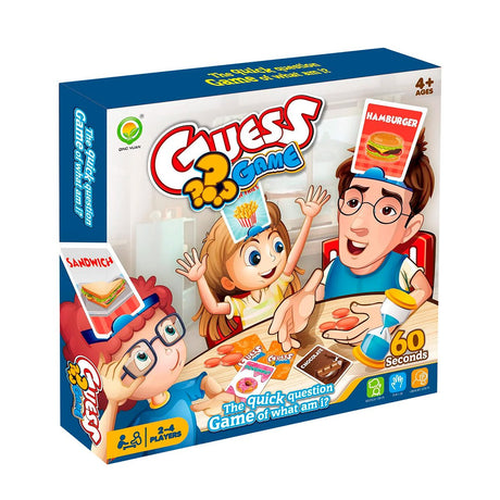 "Gæt Hvem Jeg Er" Madspil - Guess Game