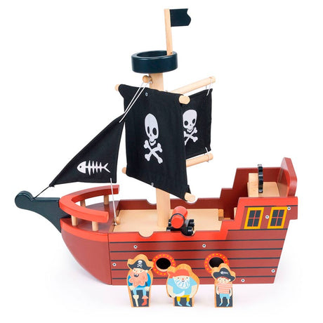 Piratskib i træ fra Mentari