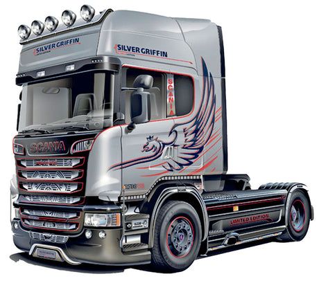 Italeri Scania R730 V8 Streamline "silver griffin" - 1:24