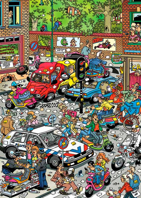 Jan Van Haasteren Scooter Scramble 500 brikker