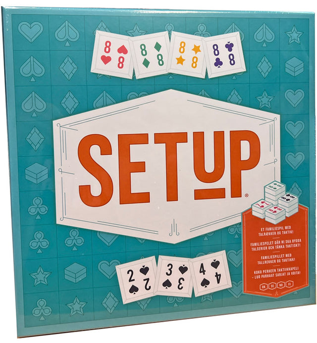 Setup - Et familiespil med talrækker og taktik