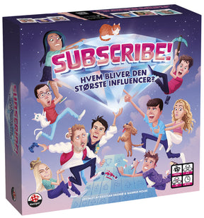 SUBSCRIBE – Det ultimative influencer-brætspil!