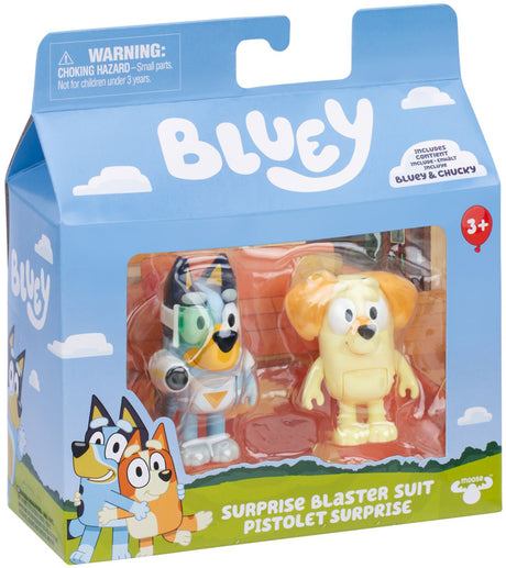 Bluey figurpakke - Surprise blaster suit