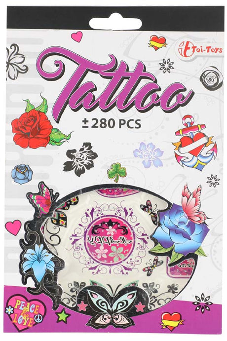Sticker tatoveringer - Lilla