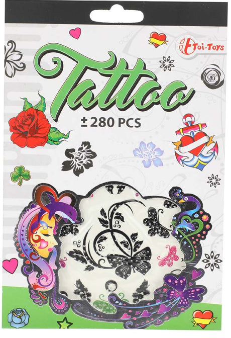 Sticker tatoveringer - Grøn