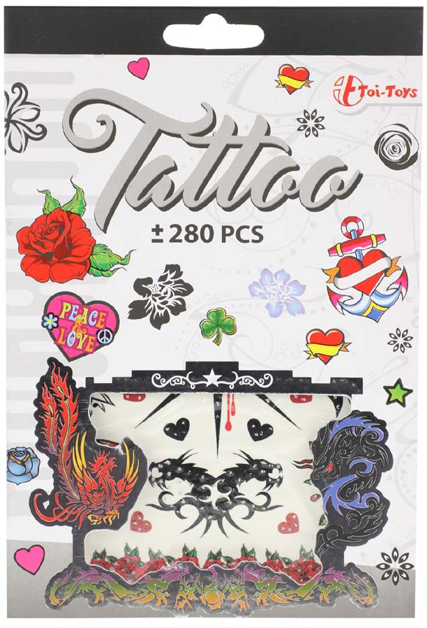 Sticker tatoveringer - Grå