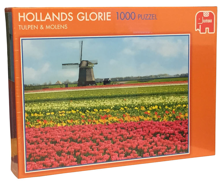 Jumbo puslespil - Tulipanmark i Holland