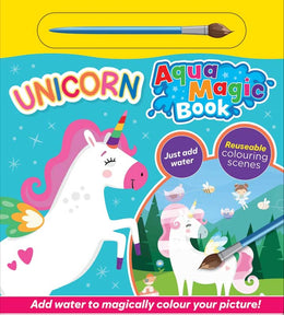 Unicorn Aqua Magic Book – Magisk farvelægning med vand