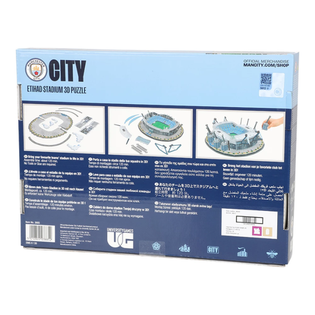 Manchester City Etihad Stadium – Realistisk 3D-pussel