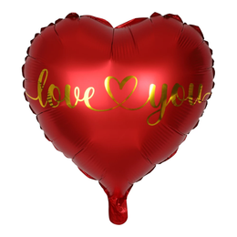 Hjertefolieballon “I Love You” – Romantisk ballon 46 cm
