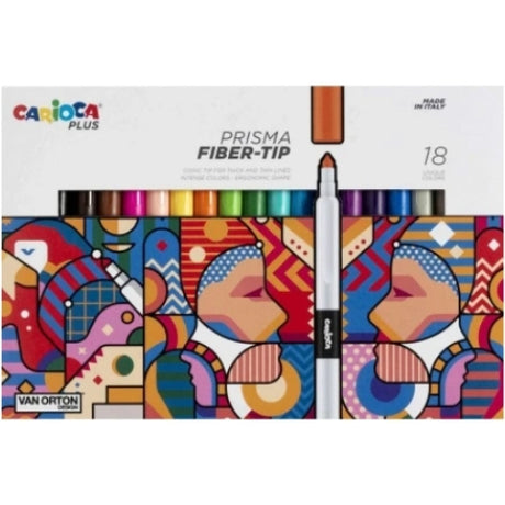 Carioca Plus Prisma 18 farver