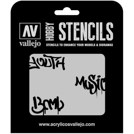 Vallejo Stencil Street Art No. 1 (Lettering & Signs)