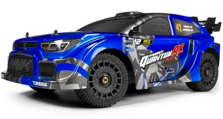 Maverick RC QuantumRX Flux 4S 1/8 4WD Rally Car (60-75 km/t) - Blue