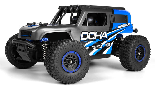Fjernstyret Maverick Doha 1:20 4WD (25 km/t) - Blå