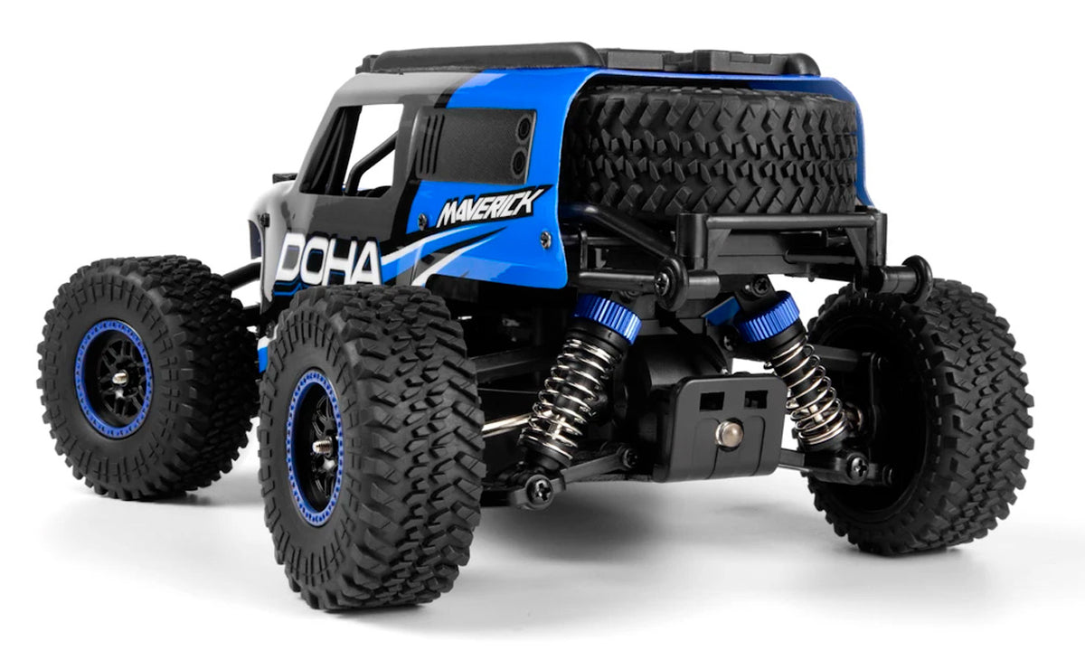 Fjernstyret Maverick Doha 1:20 4WD (25 km/t) - Blå